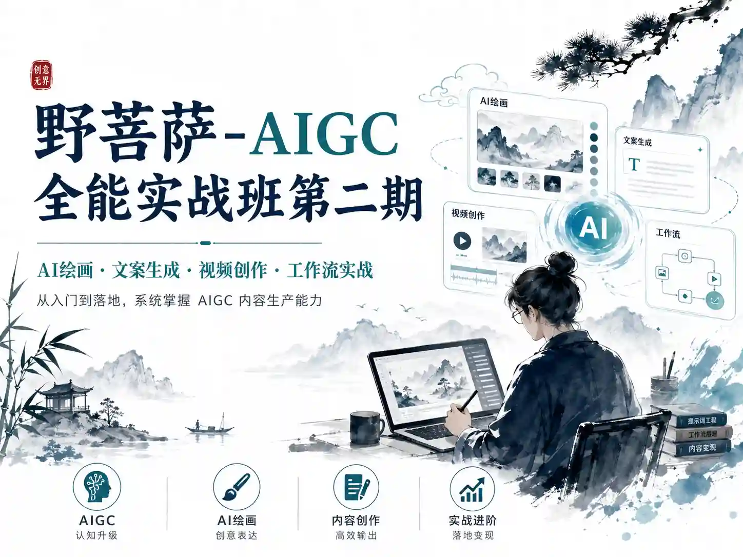 野菩萨-AIGC全能实战班第二期