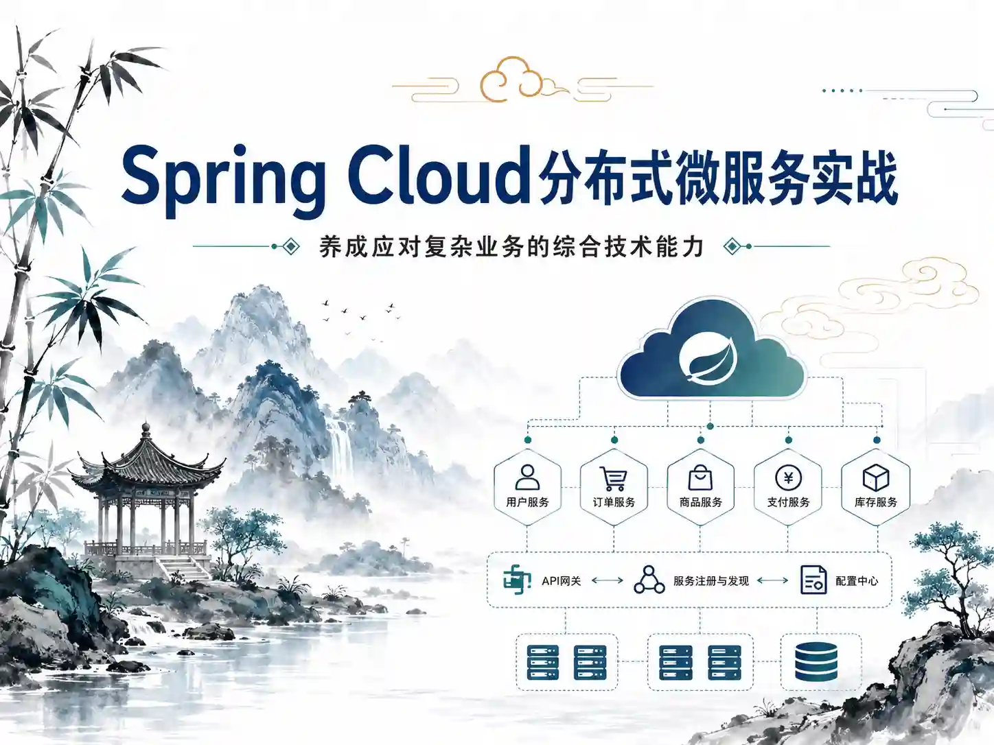 Spring Cloud分布式微服务实战，养成应对复杂业务的综合技术能力