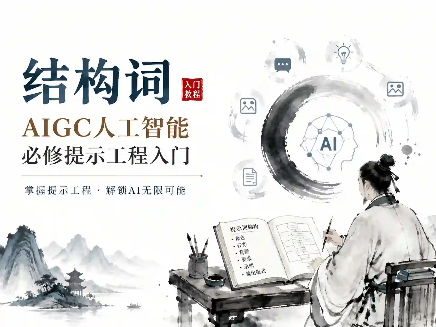 结构词-AIGC人工智能必修提示工程入门