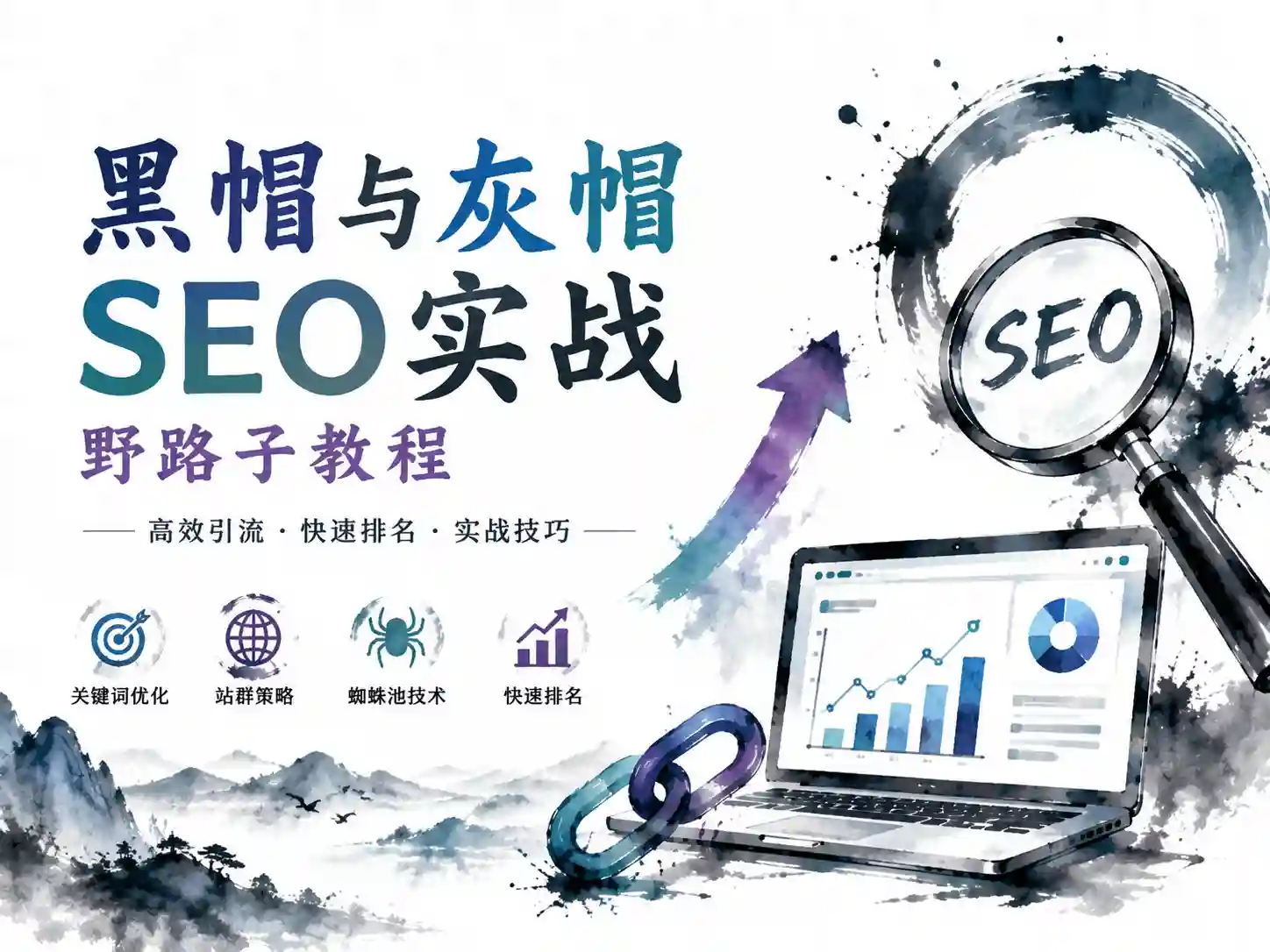 黑帽与灰帽SEO实战的野路子教程