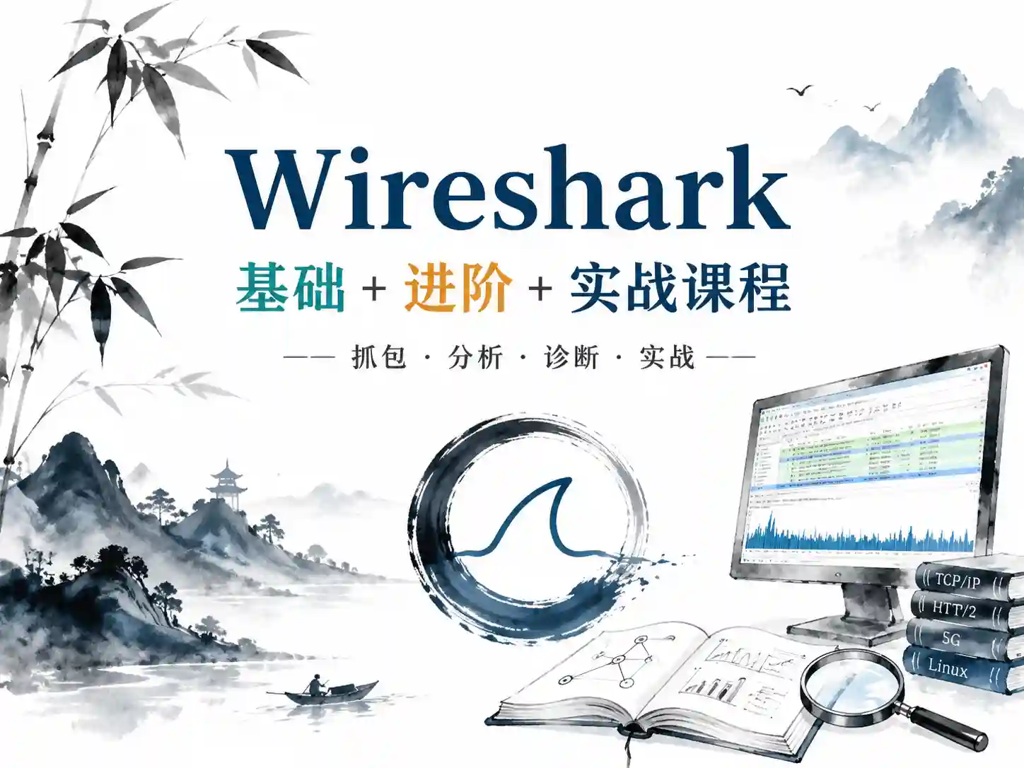 wireshark基础+进阶+实战课程