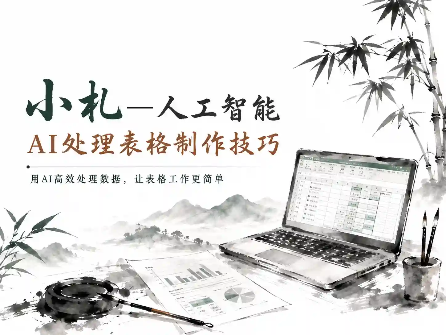 小札-人工智能AI处理表格制作技巧