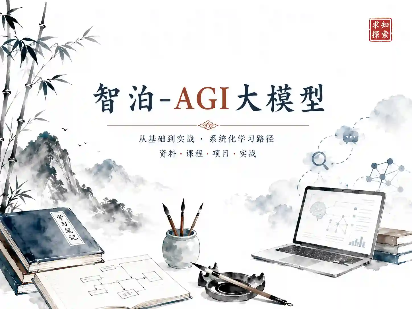 智泊-AGI大模型2407期-带资料课件源码