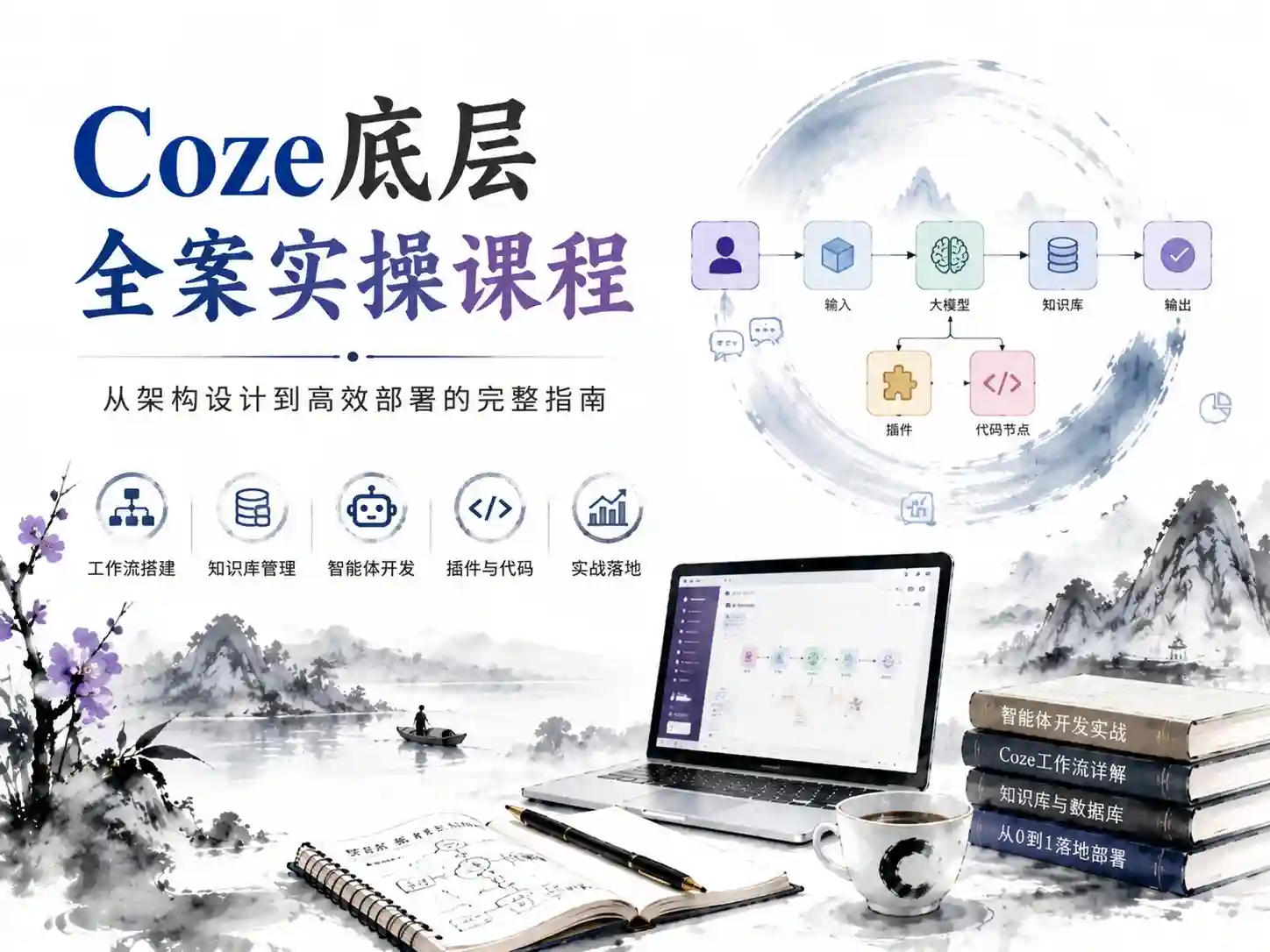 Coze底层全案实操课程 从架构设计到高效部署的完整指南